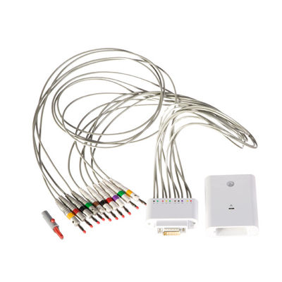 ICV200 Plactic IPad ECG Machine Bluetooth IOS Ecg Device CE ISO Standard