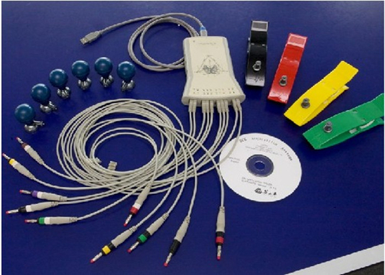 Patient Hand Held PC Based ECG System , Electrocardiograph For Vector ECG