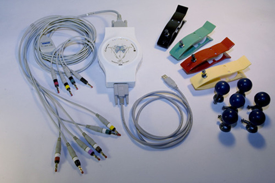 Patient Hand Held PC Based ECG System , Electrocardiograph For Vector ECG