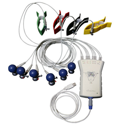 Patient Hand Held PC Based ECG System , Electrocardiograph For Vector ECG