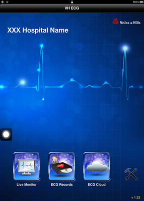 Wireless Ipad home Digital ECG machine by wifi connection with ISO13485