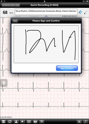 Portable Electrocardiogram 12 channel Bluetooth ECG Machines , Cardiac Stress System